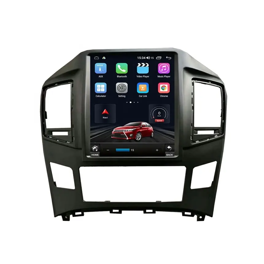 RUISO 자동차 라디오 안드로이드 자동차 플레이어 현대 H1 그랜드 스타렉스 2015-테슬라 수직 화면에 대한 2018 GPS 자동 카플레이