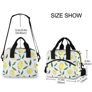 Sac isotherme portable grand format Lemon Design, design personnalisé, imperméable, prix abordable - Product Image 3