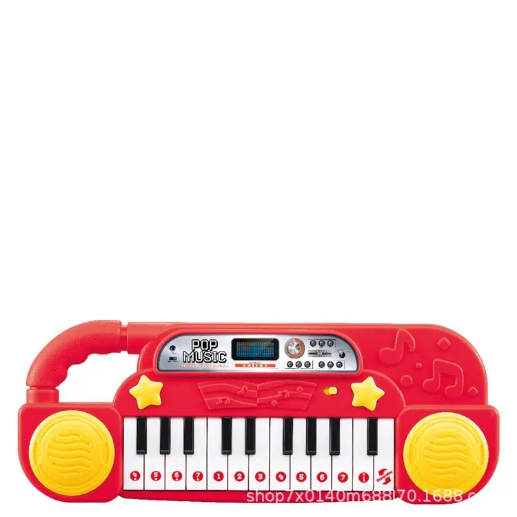 Creativa Multi-función de jugar los niños Piano juguetes electrónicos Keytoy instrumento Musical de 2 a 4 años de edad nuevo Producto