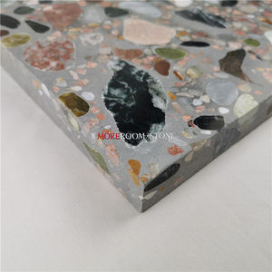 Dalles de terrazzo naturel multicolores avec des copeaux de marbre - Product Image 2