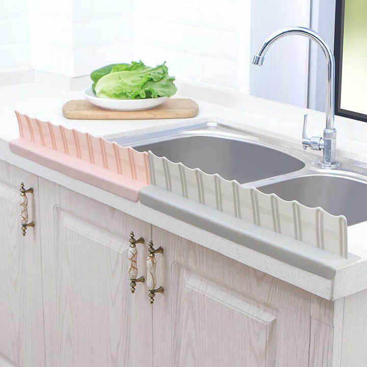 Protection Pour Evier De Cuisine Derlights QT0181 Tapis De Protection Anti-éclaboussures Pour évier De 83,8 Cm, Poignée De Robinet En Silicone, Tapis D'évier Plus Long Pour Cuisine Protege évier Leroy Merlin