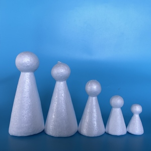 Giáng sinh trang trí Polystyrene <span class=keywords><strong>Snowman</strong></span> xốp EPS bọt thủ công mỹ nghệ Ý tưởng cho nhân tạo ngày nắng búp bê - Product Image 1