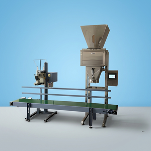 Machine à emballer de poudre de poivre de 25kg Machine de conditionnement de remplissage <span class=keywords><strong>semi</strong></span>-automatique d'engrais d'alimentation de grain - Product Image 5