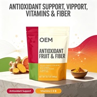OEM Antioxidanten Fruit en Vezel Superfood Mengsel Netto Gewicht 12.7oz 360g Voedingssupplement