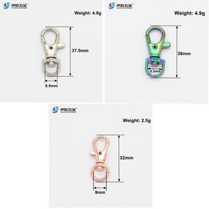 EWANG Vente en gros Mousquetons rotatifs en alliage de zinc pour chiens, crochets à ressort métalliques pour accessoires de sac - Product Image 3