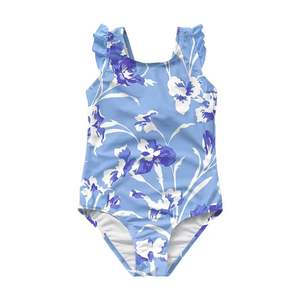 Maillots de bain une pièce personnalisables Tex Girls pour enfants avec volants - Product Image 6
