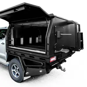 Lamax, 4x4, нержавеющая алюминиевая двойная кабина, Кемпинговый поддон для продажи, пикап, грузовик Mitsubishi Triton Nissan Navara