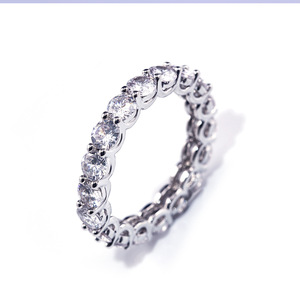 Anello a Fascia Intera per Donne, Gioielli Minimalisti Scintillanti alla Moda, Vendita all'Ingrosso - Product Image 6