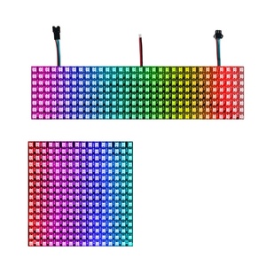 DC12V ws2812b thông minh dải đèn ma trận Bảng điều chỉnh linh hoạt <span class=keywords><strong>LED</strong></span> Pixel đầy đủ màu sắc màn hình kỹ thuật số lập trình lndividually địa chỉ - Product Image 2