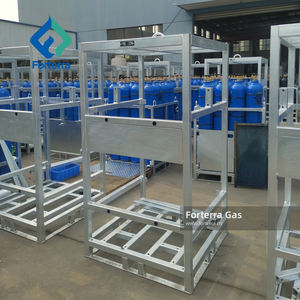 Supporto per bombole a <span class=keywords><strong>Gas</strong></span> di sicurezza in acciaio leggero di alta qualità 10kg Gpl a basso prezzo per bombola di <span class=keywords><strong>Gas</strong></span> gabbia disponibile per la vendita - Product Image 4