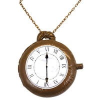 NOUVEAU Modèle de montre gonflable géant oxford/PVC sur mesure en or réplique publicitaire de montre gonflable à vendre