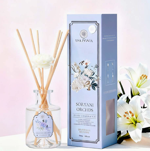 <span class=keywords><strong>Diffuseur</strong></span> à bâtonnets en verre de luxe moderne 200 ml, parfum léger longue durée, <span class=keywords><strong>huile</strong></span> <span class=keywords><strong>essentielle</strong></span> Thé Blanc Westin, vente en gros usine - Product Image 1
