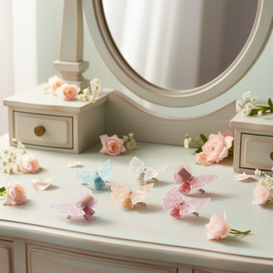 Pince à cheveux Angelina Butterfly Claw Clip 7 cm pour femme, accessoire de mode - Product Image 2