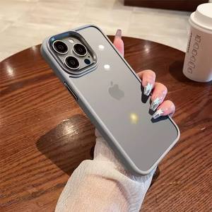 Para 15 Metal <span class=keywords><strong>Eagle</strong></span> Eye Phone Case IPhone14 Advanced Sense 13Promax Protector transparente resistente a caídas - Product Image 1