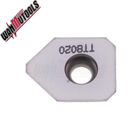 Insertos de fresado de control numérico originales y genuinos SEKT12T3AFTR-WC TT8020, cuchilla de acabado para acero inoxidable