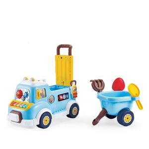 MILI Multi-Fonction Ride on Car Toy Learning Machine Jeu Musical <span class=keywords><strong>Sable</strong></span> Tool Play Toys Educational Ride-On Car Baby Toddler Toy - Product Image 6