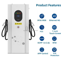 Pengisi Daya EV Tenaga Surya All-in-One DC Fast Charging Yixindian Baru untuk Tugas Berat 30kW 120kW Komersial carregador carro energia solar