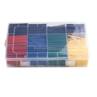 328/530 pièces de gaines thermorétractables en PVC basse tension, isolantes, ignifuges, pour usage domestique et bricolage électrique