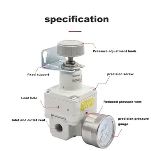 CHDLT IR2000-02 Pressure Relief Valve Oil-water Separator IR2010-02 IR2010-02BD Air Source Treatment