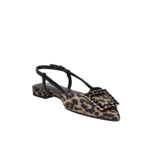 Zapatos Planos de Mujer Tamaris con Tira Trasera, Estampado de Leopardo, Tacón de 1 cm, Talla 36 - Product Image 4