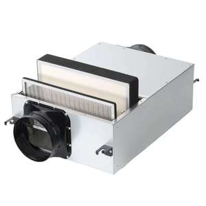 <span class=keywords><strong>Ventilateur</strong></span> centrifuge pour filtre à air HVAC, filtre HEPA au charbon, en fonte, alimenté par batterie, faible bruit 35-39 dB, <span class=keywords><strong>ventilateur</strong></span> de conduit, montage au plafond, ODM/OEM - Product Image 3