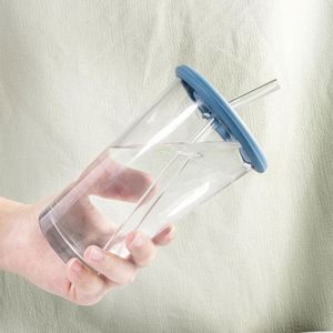 Tapa de Silicona Reutilizable para Vasos con Orificio para Pajita, Antipolvo, Borde Suave, Se Ajusta Perfectamente a Tazas y Vasos Universales, Ecológica y Portátil - Product Image 5