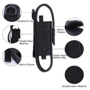 เคสไฟฉายสำหรับงานหนัก,เคสใส่กระเป๋าไนลอนเข็มขัดไฟฉายแบบปรับได้ - Product Image 5