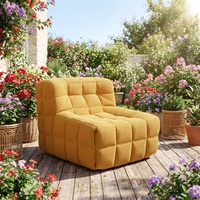 Fauteuil inclinable simple moderne de luxe nordique, pliable et confortable, en tissu, pour salon et salle de cinéma, mobilier de maison