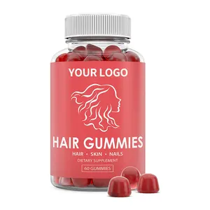 Oem Odm Haar Vitaminesupplement Haargroei Voedende Biotine Hair Gummies