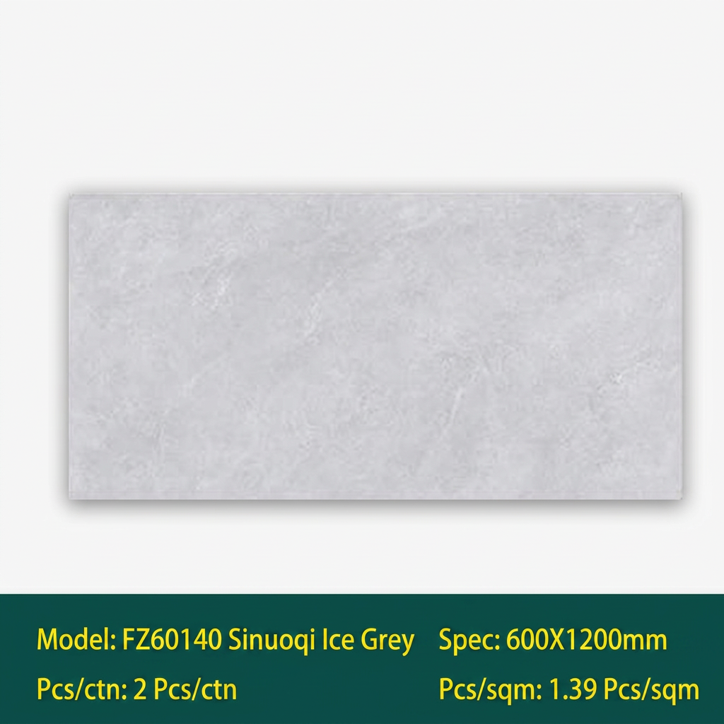 Fz60140 สีเทาน้ำแข็งหิมะ-600x1200