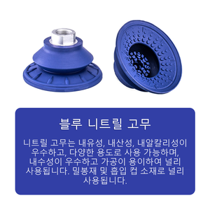Pince à <span class=keywords><strong>ventouse</strong></span> sous vide en caoutchouc de la série SAb pour la manipulation des panneaux en verre, en métal et en plastique - Product Image 5