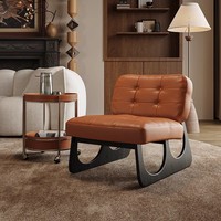 Fauteuil de loisir nordique Alien, fauteuil simple, fauteuil design en bois massif, style Wabi-Sabi, rétro nordique, fauteuil de salon