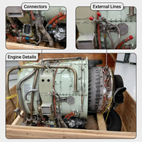 Moteur turbofan TFE731-2-2B 17,3 kN AR 14052h TSN Honeywell pour avion d'affaires Learjet – Pièces de démontage et formation MRO