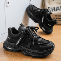 Chaussures de course décontractées rétro pour hommes, baskets épaisses en maille à lacets, style chinois de Hong Kong, chaussures de mode polyvalentes pour l'automne