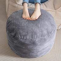 Modernes Faltbares Ausziehbares Rundes Kindersitzkissen-Bezug Komfortables Langlebiges Cord-Sofa für Wohnzimmer