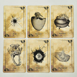 Kartu <span class=keywords><strong>Tarot</strong></span> untuk pemula, kartu <span class=keywords><strong>Tarot</strong></span> klasik dengan arti pada mereka, kartu <span class=keywords><strong>Tarot</strong></span> tahan lama dengan buku panduan untuk pemula (hitam) - Product Image 3