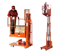 Chariot élévateur électrique Everlift, capacité 300 kg, hauteur de levage 3 m, 4 m, 5 m, table élévatrice semi-électrique, plateformes de travail surélevées