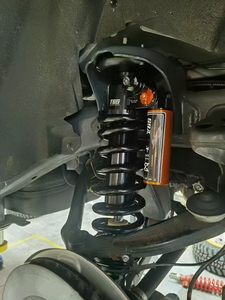 LC79 Dual-Circuit Bidirectional Adjustable Nitrogen Shock Absorber 2-3.5" Lift Kit Body Control Fits All Roads Protects <strong>Parts</strong> - Product Image 4