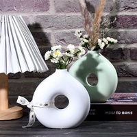 DM1105 Grand Moule en Silicone pour Pot de Fleurs en Béton Vase Résine, Moule de Coulée pour Bricolage Ciment, Affichage de Fleurs Séchées, Jardinière, Ornement, Artisanat