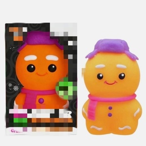 Needoh Neon Rider Gingerbread Man <b>Keychain</b> Toy with Glow Eyes <b>Fidget</b> Stress Relief Accessory for School Bags and Gifts - Product Image 4