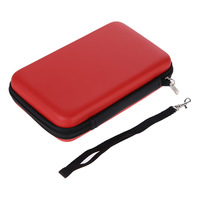 Étui de protection pour Nintendo NEW 3DSLL/3DSXL - Étui rigide en EVA avec fermeture éclair - Accessoire de console de jeu portable résistant à l'eau