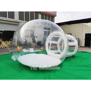 Tentes à bulles gonflables, grande structure en dôme portable pour événements en plein air, carnaval, vente <span class=keywords><strong>chaude</strong></span>, PVC - Product Image 1