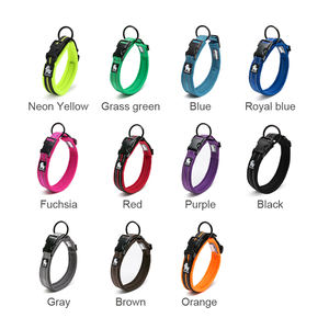 Truelove, venta al por mayor, transpirable, de liberación rápida, <span class=keywords><strong>Collar</strong></span> para mascotas, cómodo, hebilla reflectante, acolchado, moda, <span class=keywords><strong>Collar</strong></span> de perro de nailon ajustable - Product Image 5