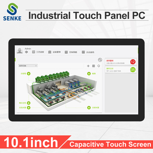 จอภาพ HMI กันน้ำมาตรฐาน IP65 แบบฝังในตัว ขนาด 10.1 นิ้ว ออลอินวัน คอมพิวเตอร์ระบบสัมผัสอุตสาหกรรม Android PC รุ่น SK-10.1GB จอสัมผัสอุตสาหกรรม - Product Image 2