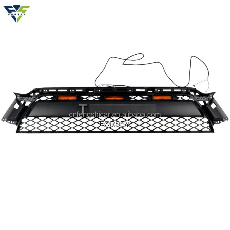 Car Front Grille Frame Replacements For 4Runner 2010 2011 2012 2013 T-RD PRO Grille With Letter
