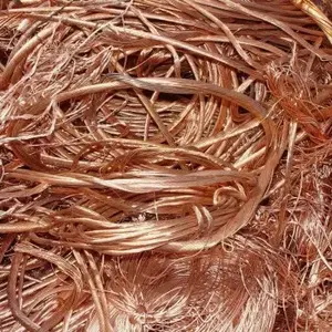Factory Wholesale Insulated Copper Wire Scrap 99.9% Pure Mill-Berry Copper Scrap For Sale