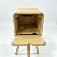 Support de photomaton en bois pour DNP DS620/RX1HS/Hiti P525L/Citizen, machine d'impression instantanée en libre-service, capacité 100 kg, 15 personnes