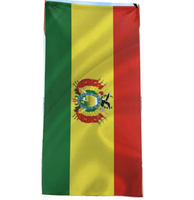 Trinité-et-Tobago Drapeau d'impression Serviette de plage à séchage rapide Serviette de bain parfaite pour piscine Bain Gym Camping Randonnée Fitness
