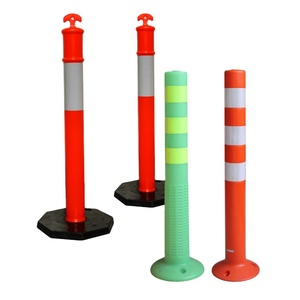 Avertissement de <span class=keywords><strong>trafic</strong></span> de 2025 Offre Spéciale délinéateurs flexibles de bornes de poteau en PVC - Product Image 4