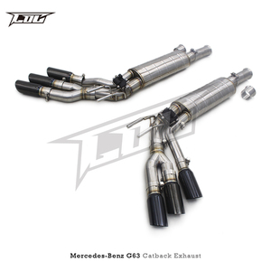 ท่อไอเสียกีฬาสำหรับ Mercedes-Benz W464 G63 4.0T <span class=keywords><strong>2019</strong></span>-2023 SS304พร้อมรีโมทคอนโทรล - Product Image 3